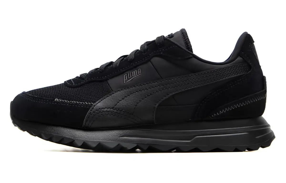PUMA Road Rider Abrasion Resistant Breathable Low top Casual Shoes Unisex Black