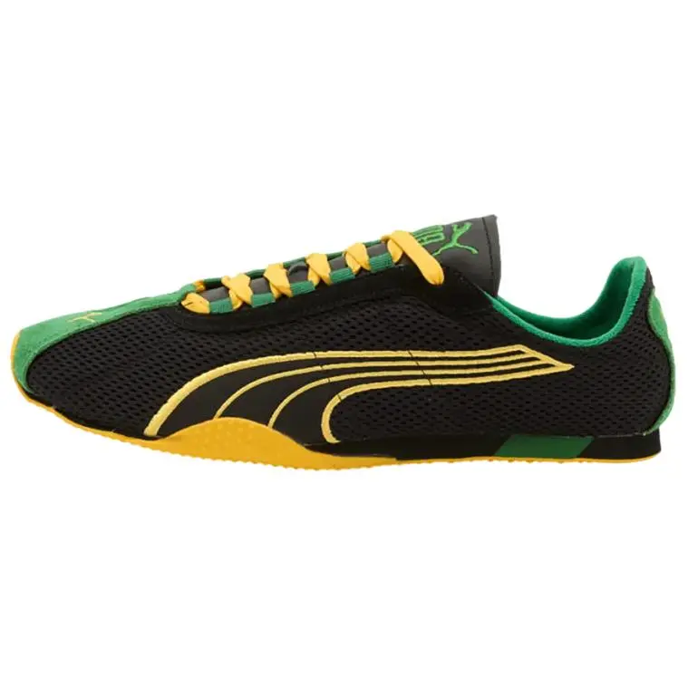 PUMA H Street Casual Shoes Unisex Black Yellow Green
