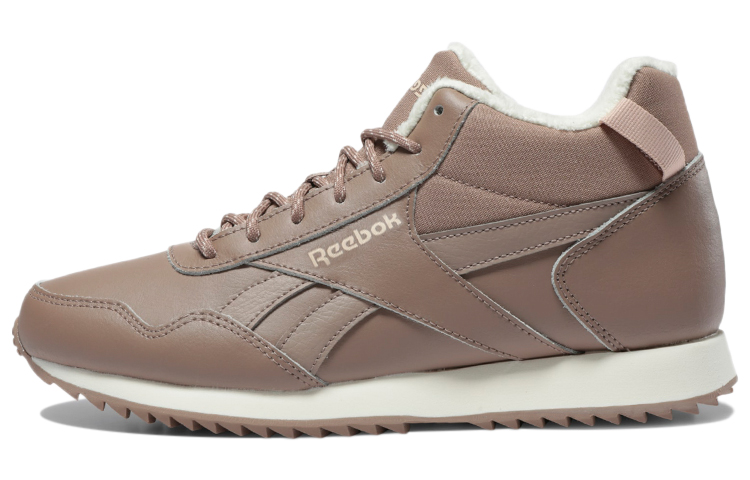 Reebok Royal Glide Casual Shoes Women's Mid Top Milk Tea Brown