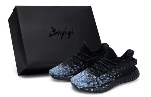 Adidas Originals Yeezy Boost 350 V2 811 Manufacturing, Dark Navy Blue Bloom, Special Shoe Box Low top Casual Shoes