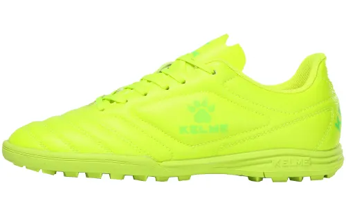 KELME TF Turf Artificial Turf Slip Resistant, Abrasion Resistant, Breathable Soccer Shoes Unisex Yellow