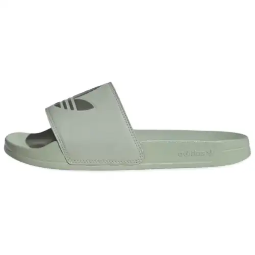 Adidas Originals ADILETTE LITE Slip Resistant Quick Dry Slip Resistant Quick Dry Slide Slippers Women's Green Silver
