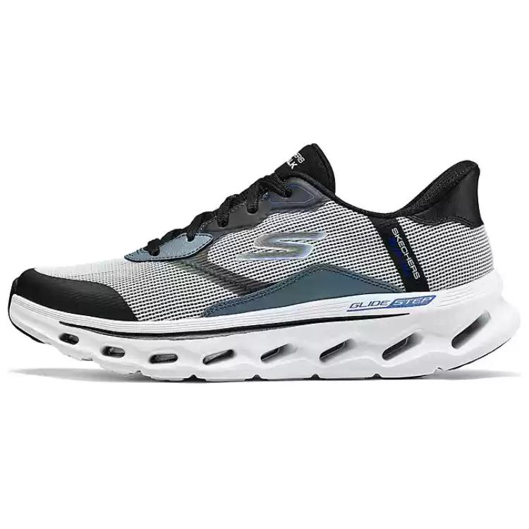 Skechers MEN’S GO WALK Low top Casual Shoes Men’s White Black