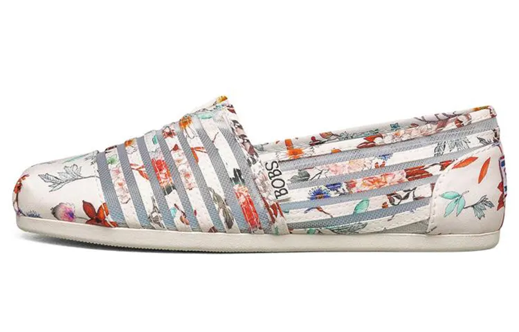 Skechers Bobs Plush 'Gray White Red' Women's