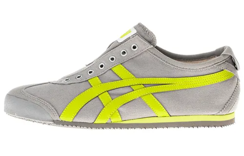 Onitsuka Tiger MEXICO 66 Casual Shoes Unisex Low Top Gray/Yellow