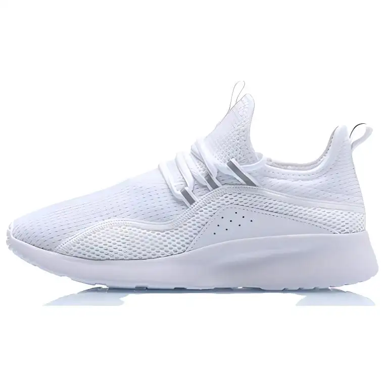 Li Ning Synthetic Leather Breathable Low top Casual Shoes Women's