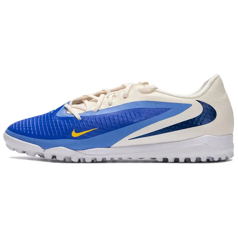 Nike Phantom 6 TF Turf Abrasion Resistant Soccer Shoes Unisex Blue