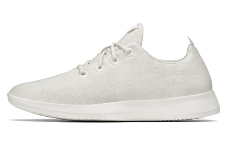 Allbirds Wool Runner Slip Resistant Low top Sports Casual Shoes Men's Natural White