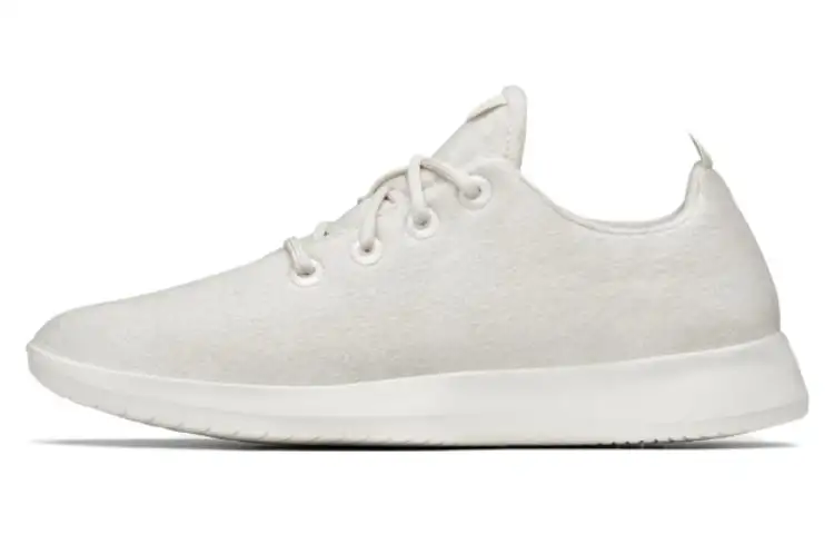 Allbirds Wool Runner Slip Resistant Low top Sports Casual Shoes Men's Natural White