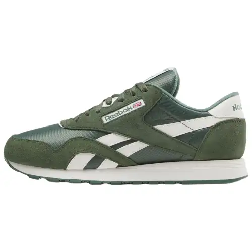 Reebok Classic Nylon Soft And Comfortable Low top Casual Shoes Men's Green