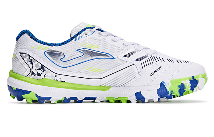 Joma Cushioning, Wear Resistant Soccer Shoes Men’s White Green