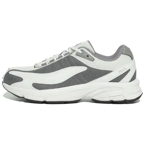 FILA Low top Casual Shoes Unisex White Gray