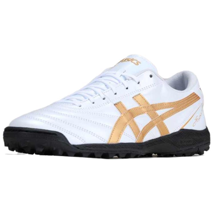 ASICS C3 TF Turf Soccer Shoes Men’s White Gold