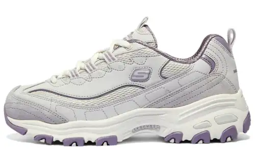 Skechers D'Lites 1.0 Shoes 'Grey Purple' Women's