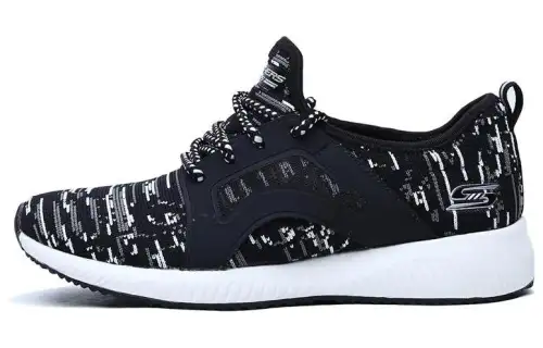 Skechers Bob's Squad Low top Sports Casual Shoes Women's Black White