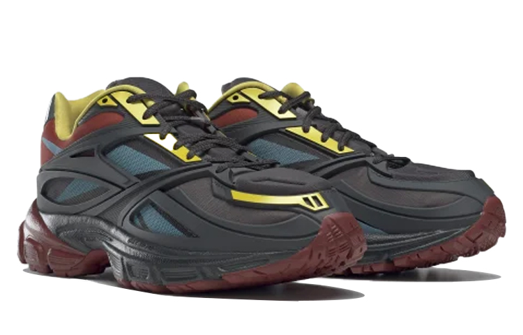Кроссовки Reebok Road Modern (черный / красный / синий / желтый) — Чёрный / красный / синий / жёлтый — фото 3