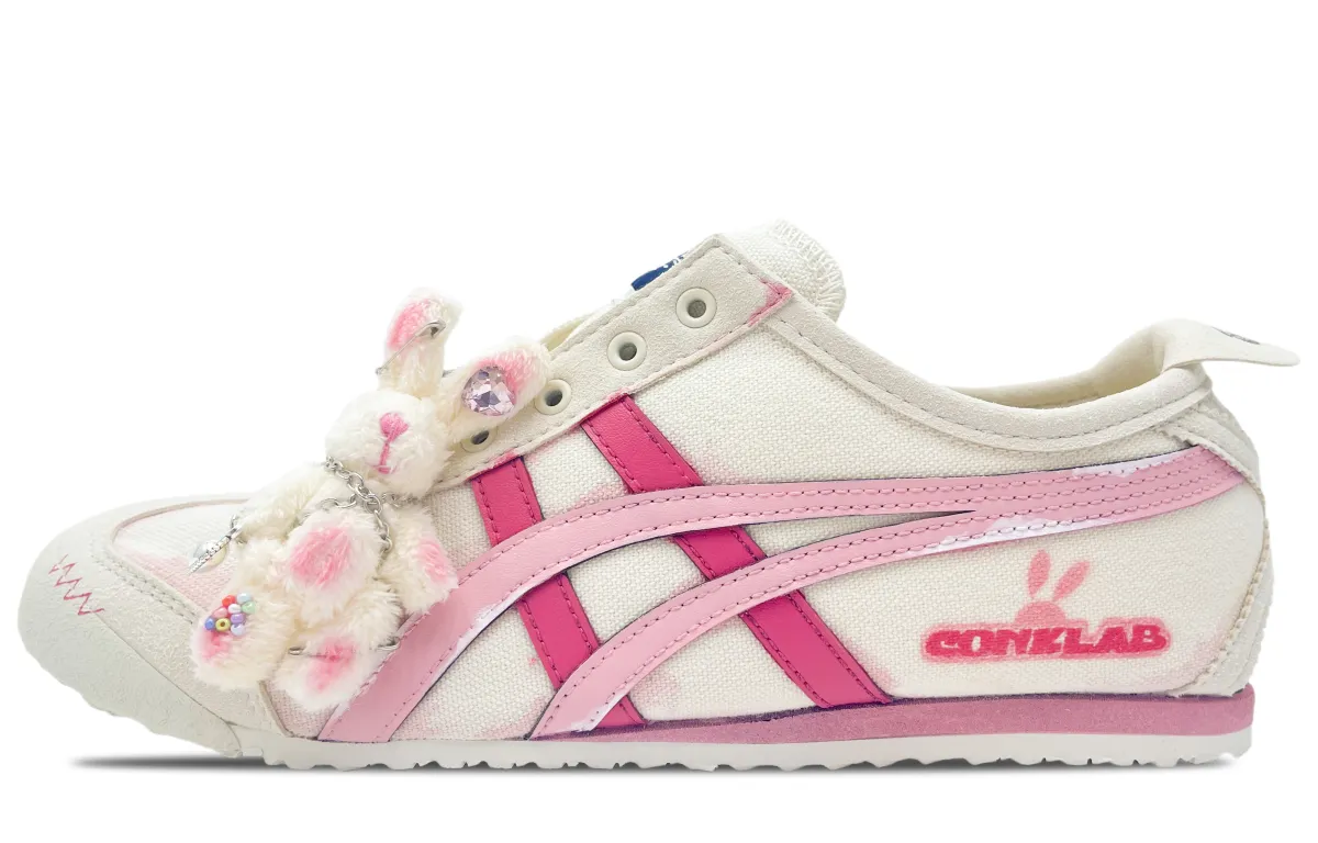 Onitsuka Tiger Mexico 66 Low top Casual Shoes Unisex Beige Pink