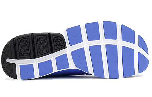 Кроссовки Nike Sock dart Racer (сине-белые) — Синий / белый — фото 4