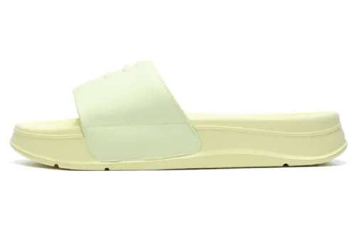 FILA FUSION Slide Slippers Women's Yellow Cream
