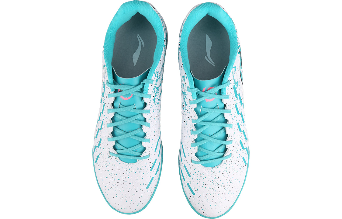 Li Ning TF Turf Artificial Turf Synthetic Leather Cushioning Soccer Shoes Men’s