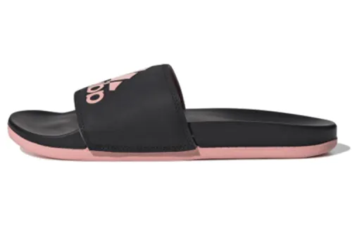 Adidas Adilette Comfort Slide 'Black Glow Pink' Women's