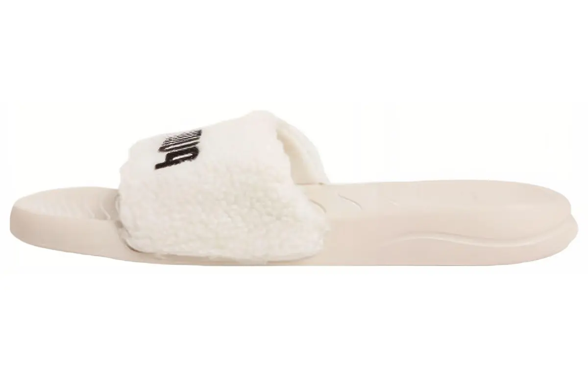 PUMA Popcat 20 White Velvet Slippers