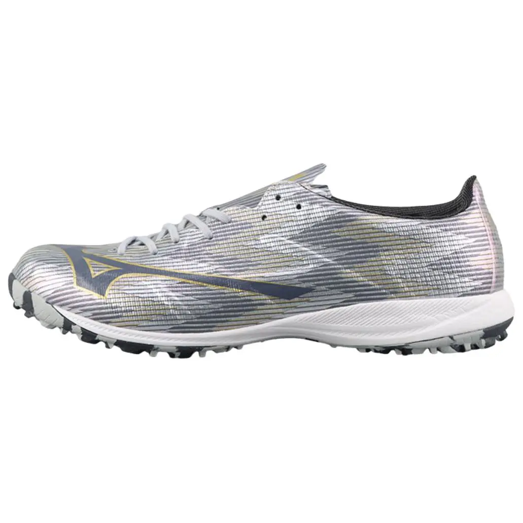 Mizuno Alpha 2 TF Turf Slip Resistant, Abrasion Resistant, Breathable, Rebound Soccer Shoes Men's Silver