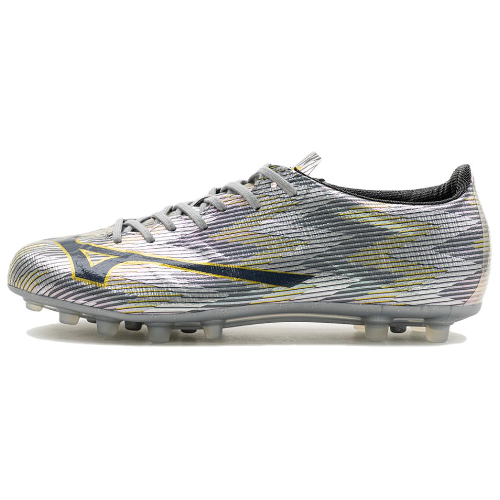 Mizuno Alpha 2 Soft And Comfortable Slip Resistant Abrasion Resistant Soccer Shoes Men’s Silver