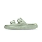 Li Ning Slip Resistant Abrasion Resistant Slide Slippers Men's Green