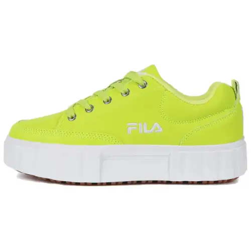 FILA Sandblast Abrasion Resistant Height Increasing Abrasion Resistant Height Increasing Low top Casual Shoes Women's