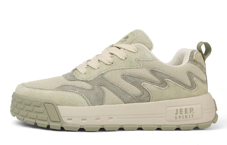 JEEP SPIRIT Slip Resistant And Breathable Height Increasing Low top Casual Shoes Men's