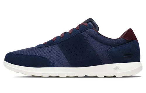 Skechers GO WALK Lite Casual Shoes Women's Low Top Marine Blue/Red