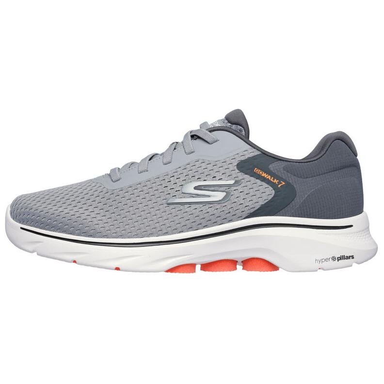 Skechers GO WALK 7 Low top Casual Shoes Men’s Gray