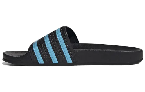 Adidas Originals Adilette Slides 'Black Blue' Women's