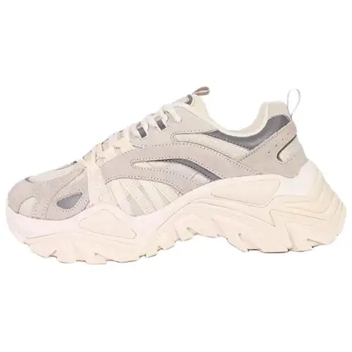 FILA Interation Abrasion Resistant Low top Casual Shoes Women's Beige