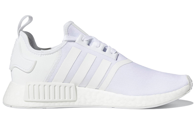 Кроссовки adidas Originals NMD_R1 (белые) — фото 2