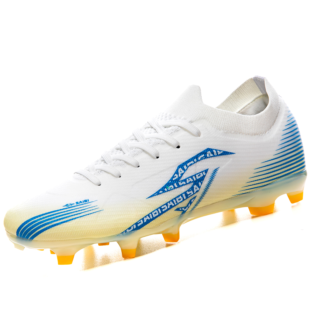 Saibi AG Artificial Ground FG Firm Ground Fabric Soccer Shoes Unisex