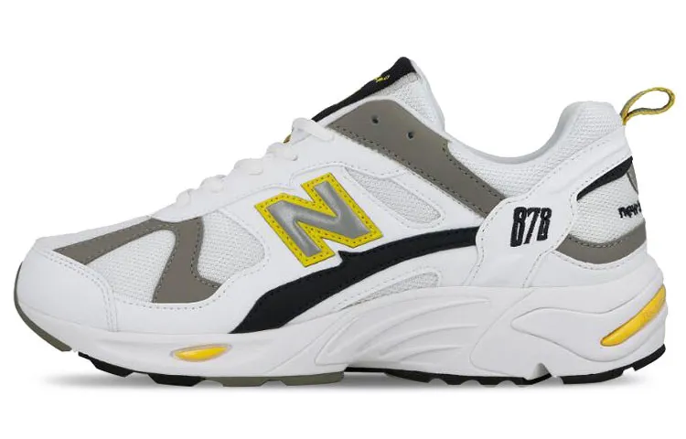 878 New Balance 'White Yellow Black Grey'