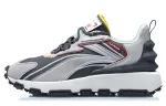 Li Ning Candle Dragon Cushioning Slip Resistant Low top Sports Casual Shoes Men's Black Gray