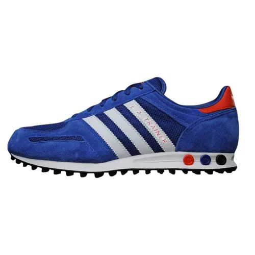 Adidas Originals LA Trainer Slip Resistant Abrasion Resistant Low top Casual Shoes Men's Blue