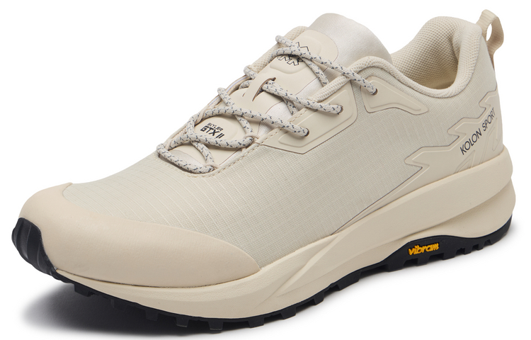 KOLON SPORT Slip Resistant Abrasion Resistant Slip Resistant Abrasion Resistant Low top Casual Shoes Women’s Beige Gray