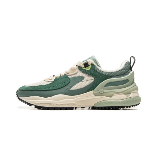 Li Ning CF Tracing, Origin V4 Low top Casual Shoes Women's Green