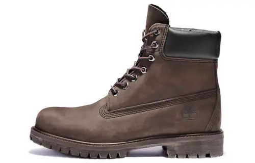 Timberland PREMIUM Combat Boots Men's Dark Brown
