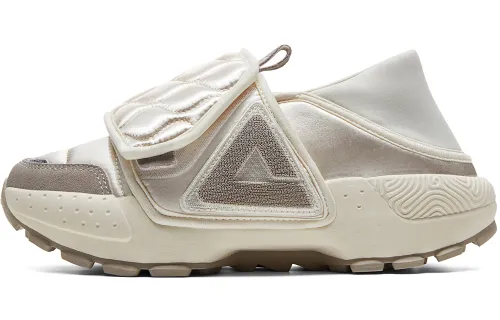 PEAK Large Triangle Puffy Shoes, Slip on Slip on Shoes Fabric Cushioning Height Increasing Abrasion Resistant Low top