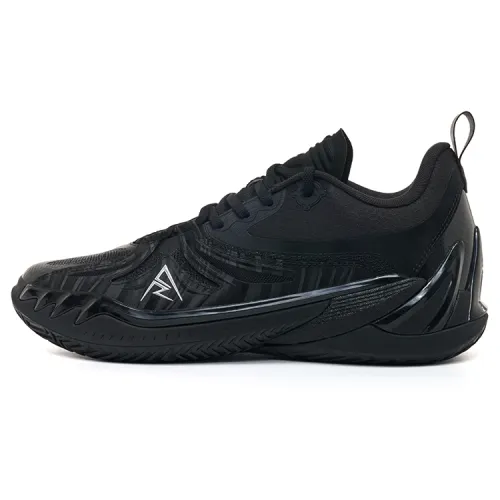 Accurate RIGORER Reeves III AR3 Dark Horse Shock Absorbing Rebound Wear-Resistant Breathable Anti-Slip Low-top Sneak Technology Basketball Shoes Men's Black