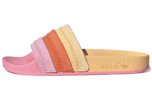 Adidas Wmns Adilette Slides 'Light Pink Orange' Women's