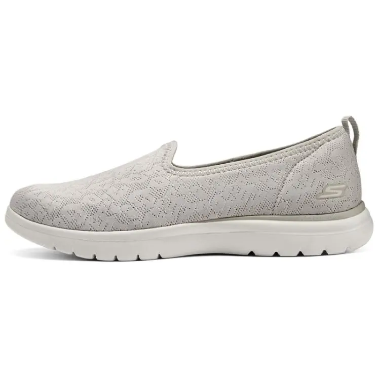 Skechers Mesh, Textile Slip on Low top Casual Shoes Women's Taupe