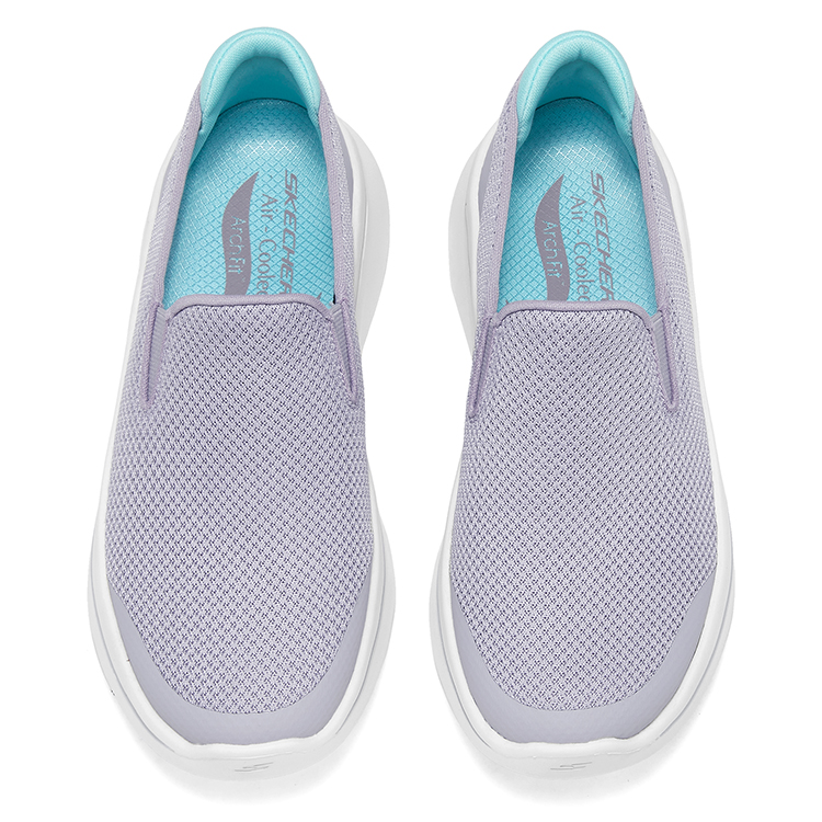 Skechers Sports Collection Abrasion Resistant Low top Casual Shoes Women’s Purple