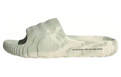 Adidas Adilette 22 Slide 'Cream White Linen Green'