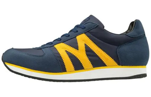 Mizuno Casual Shoes Unisex Low Top Dark Blue/Yellow